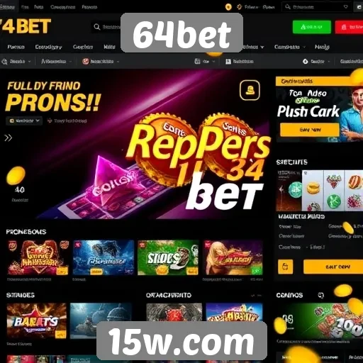 Experiência do usuário no site 64bet